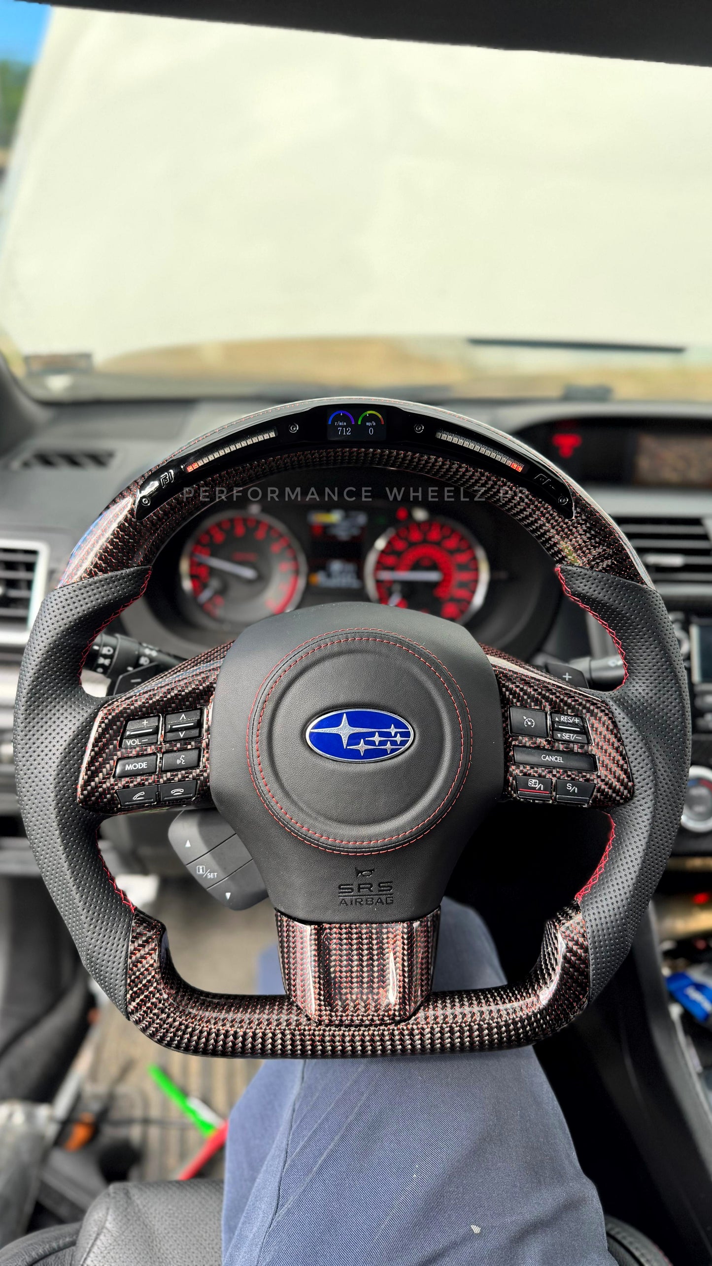 Subaru STI / WRX Carbon Steering Wheel