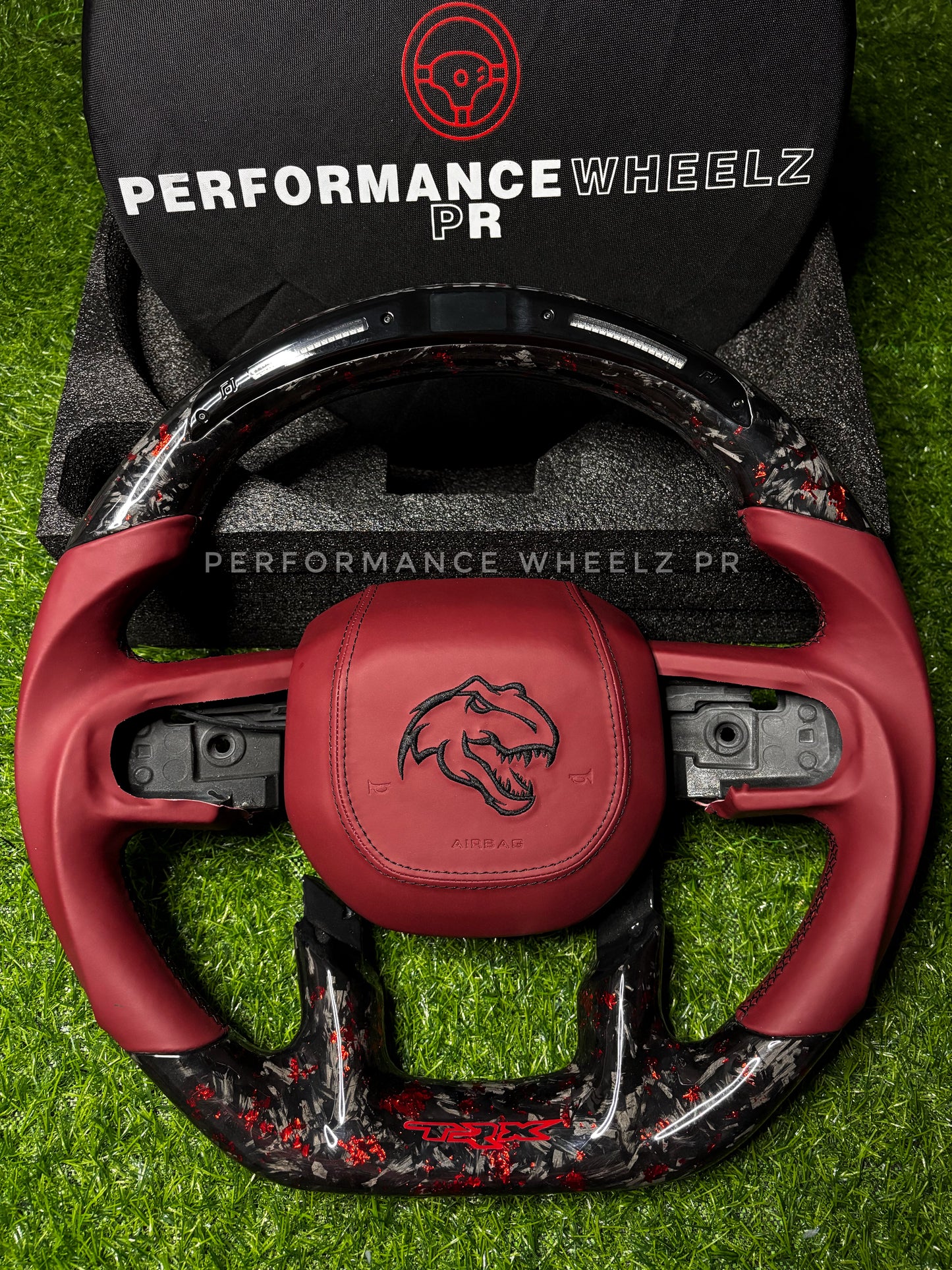 Dodge RAM Carbon Steering Wheel(Rebel, 1500, 2500, TRX, Laramie)