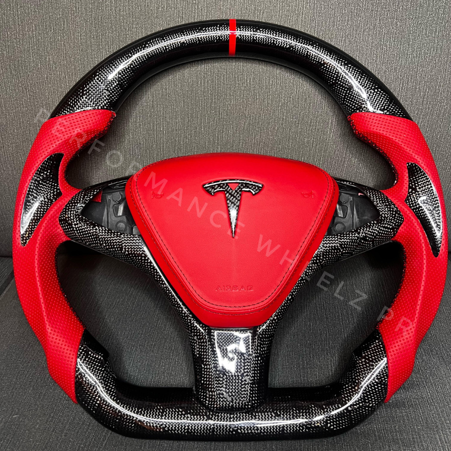 Tesla Model 3 / Model X / Model Y Carbon Steering Wheel