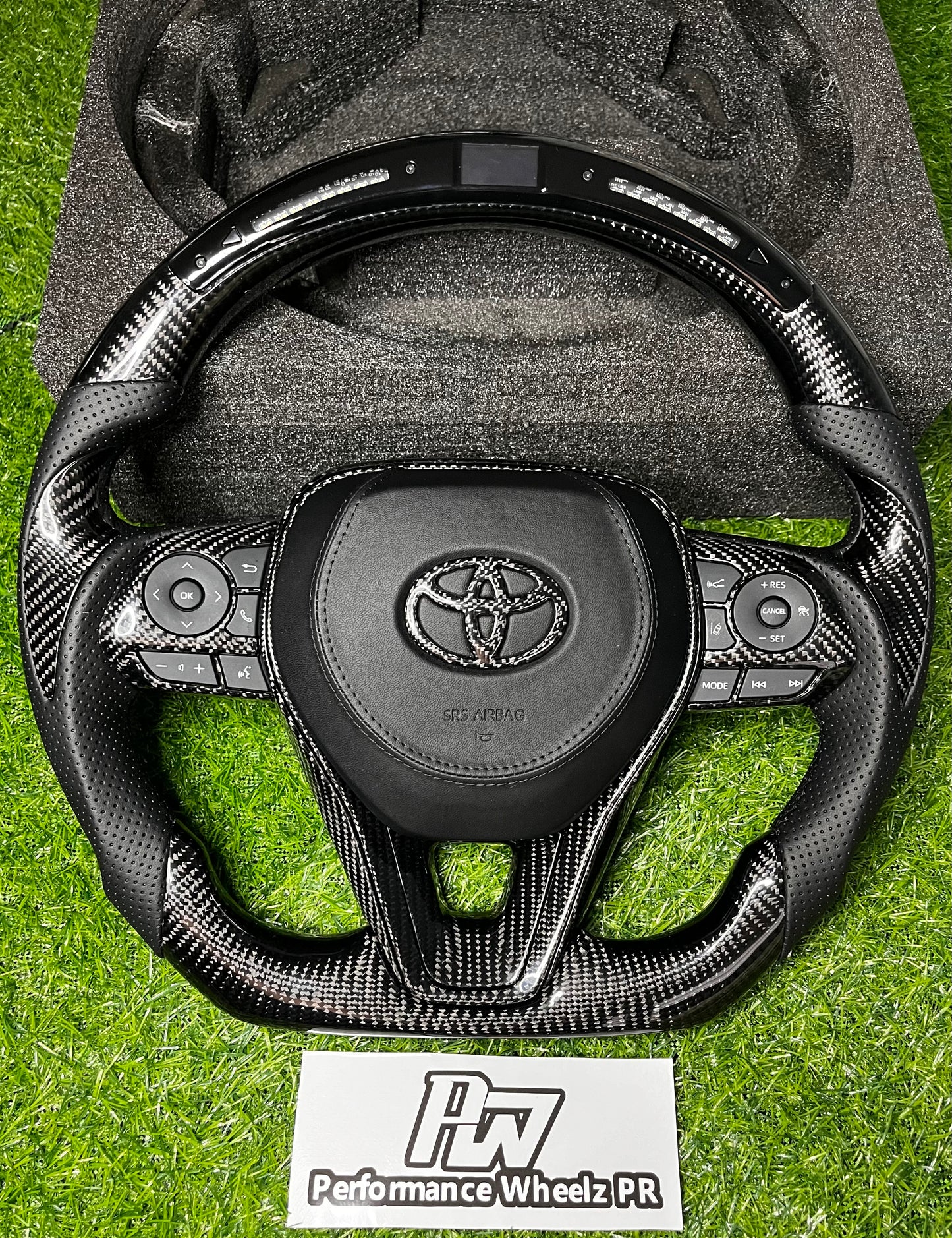 Toyota Corolla / Rav4 / Cross 2020+ Carbon Steering Wheel