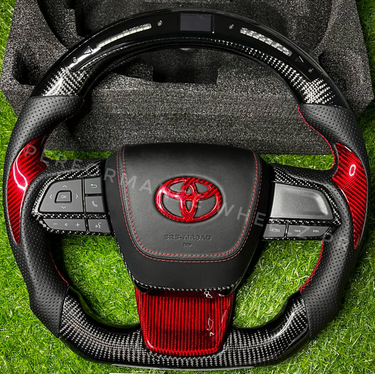 Toyota Highlander 2020-2025 Carbon Steering Wheel
