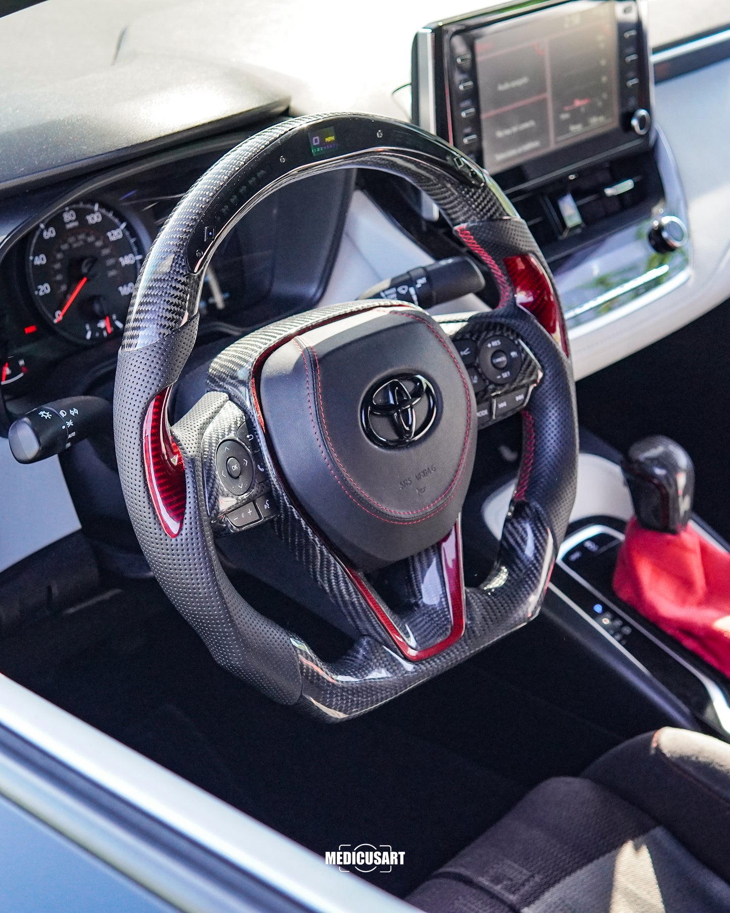 Toyota Corolla / Rav4 / Cross 2020+ Carbon Steering Wheel