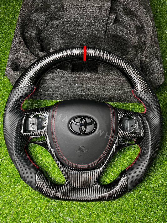 Toyota Corolla/ iM / RAV4 2014-2019 Carbon Steering Wheel