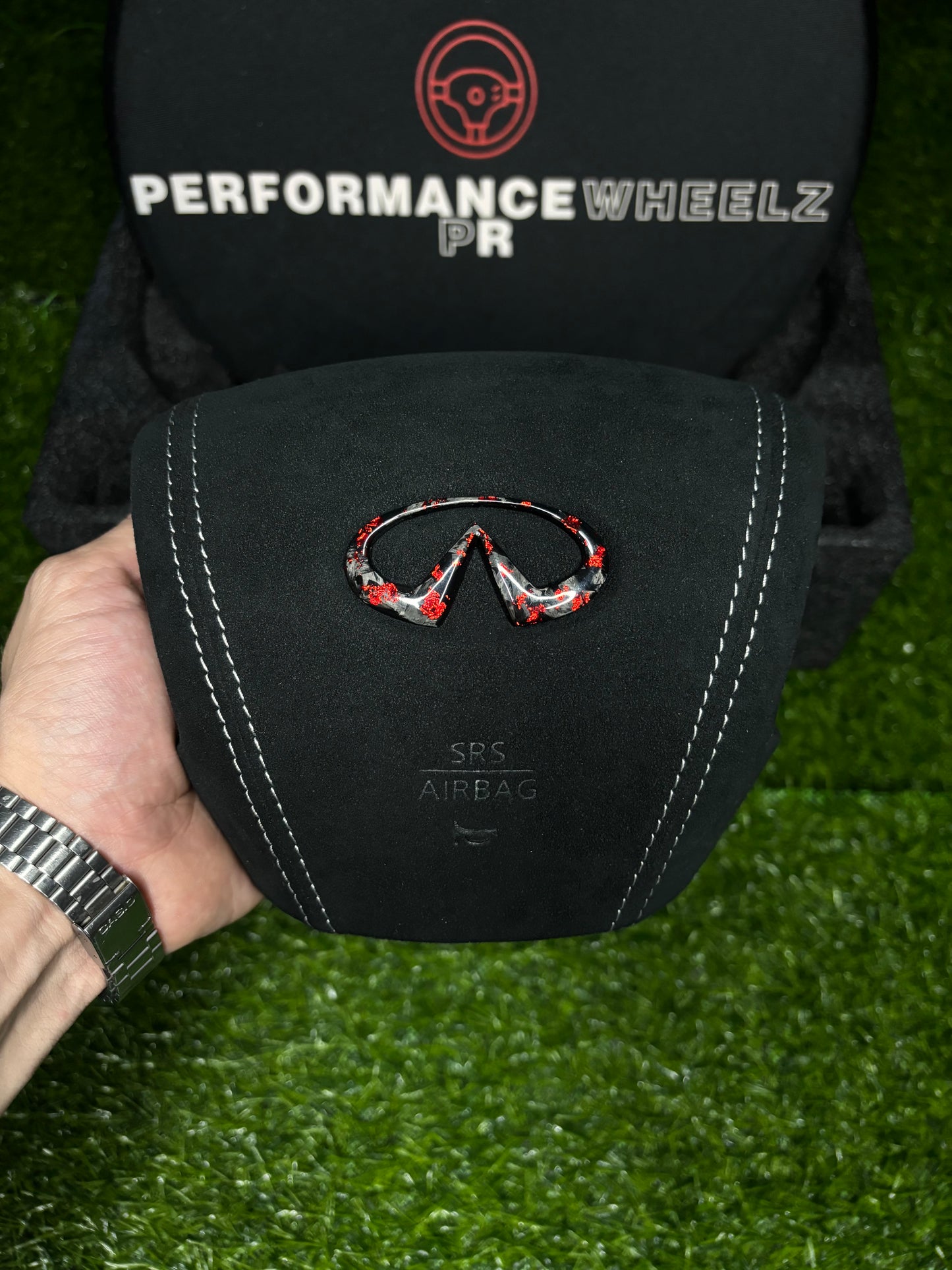 Infinity Q50 Custom Airbag Cover
