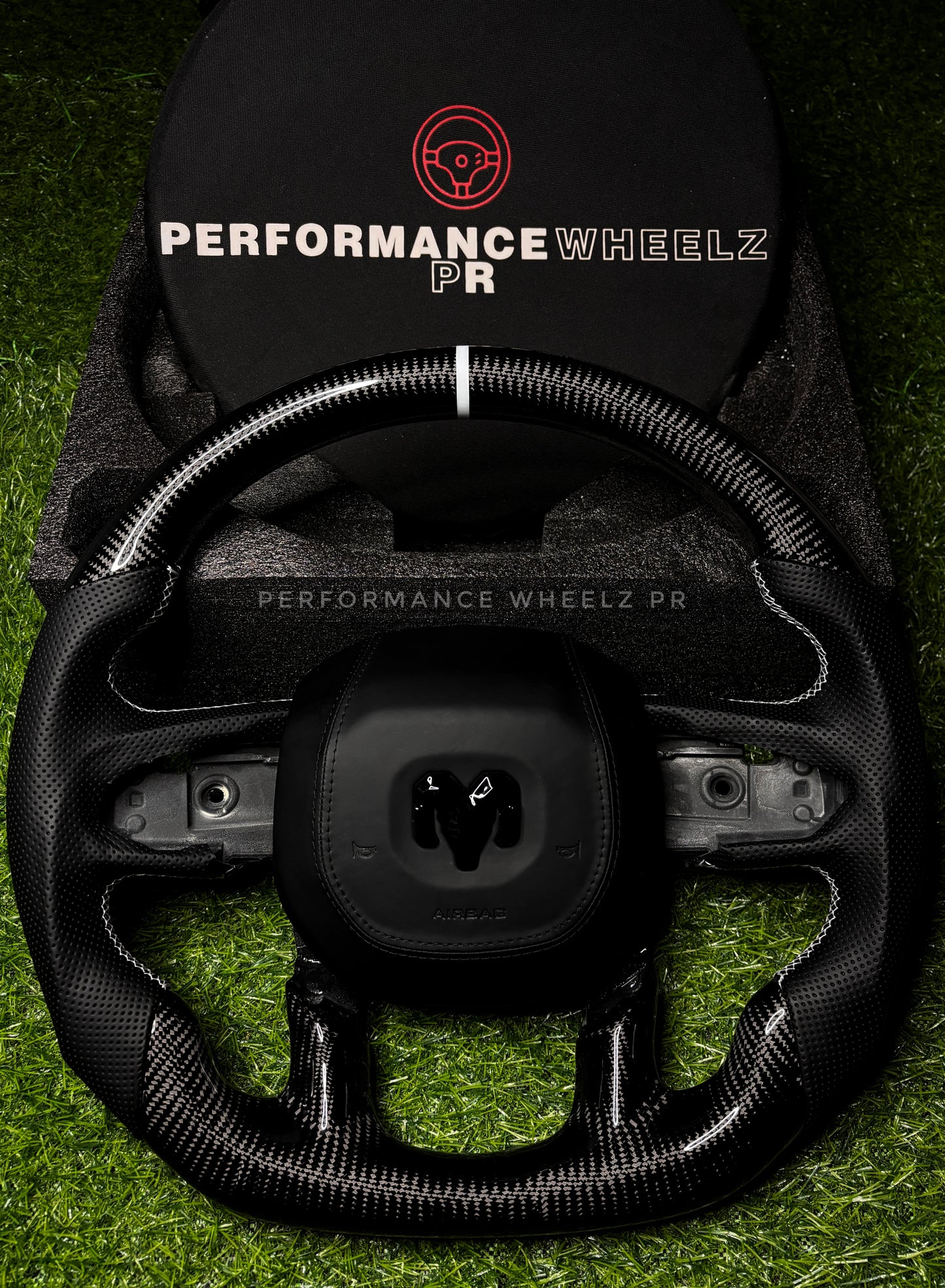 Dodge RAM Carbon Steering Wheel(Rebel, 1500, 2500, TRX, Laramie)