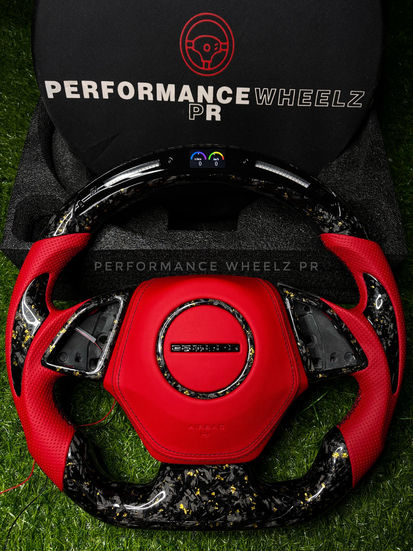 Chevrolet Camaro 6th Generation Carbon Steering Wheel