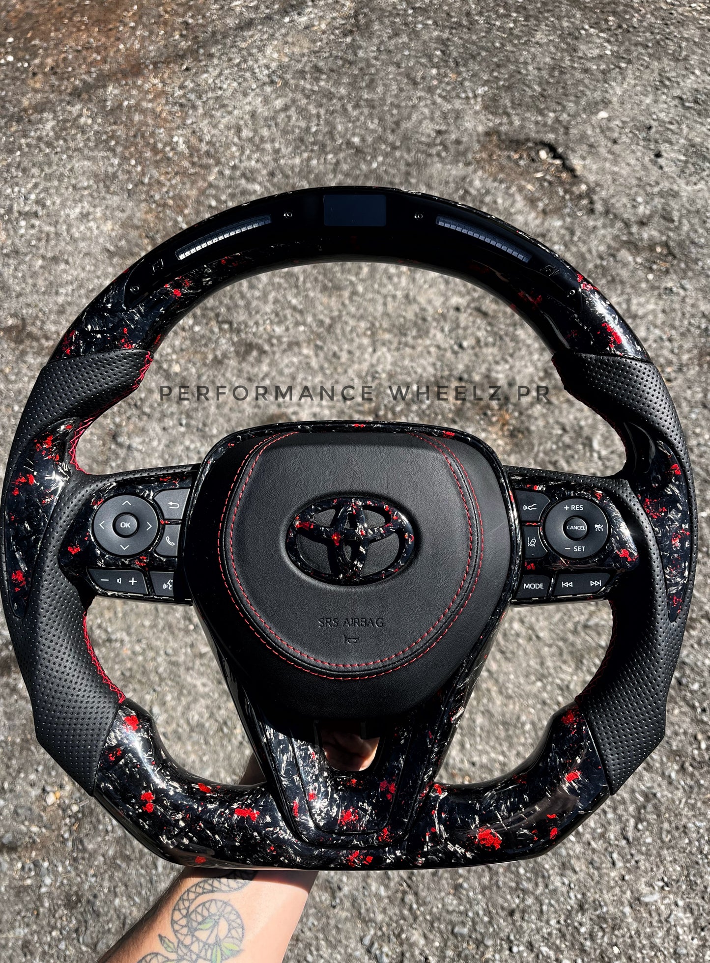 Toyota Corolla / Rav4 / Cross 2020+ Carbon Steering Wheel