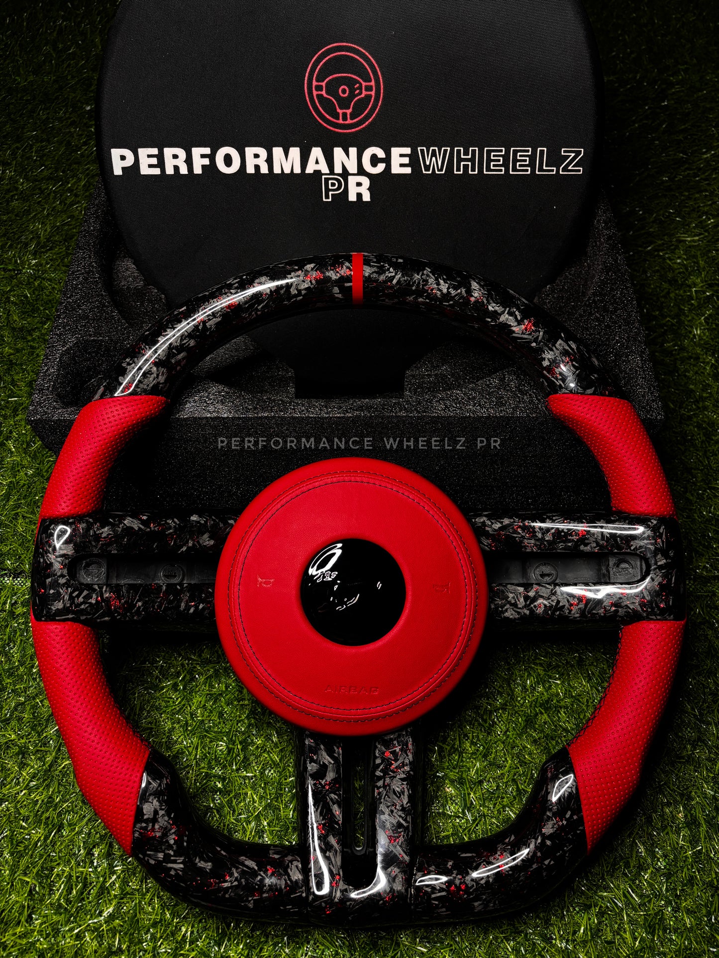 Mustang 2006 - 2014 Carbon Steering Wheel