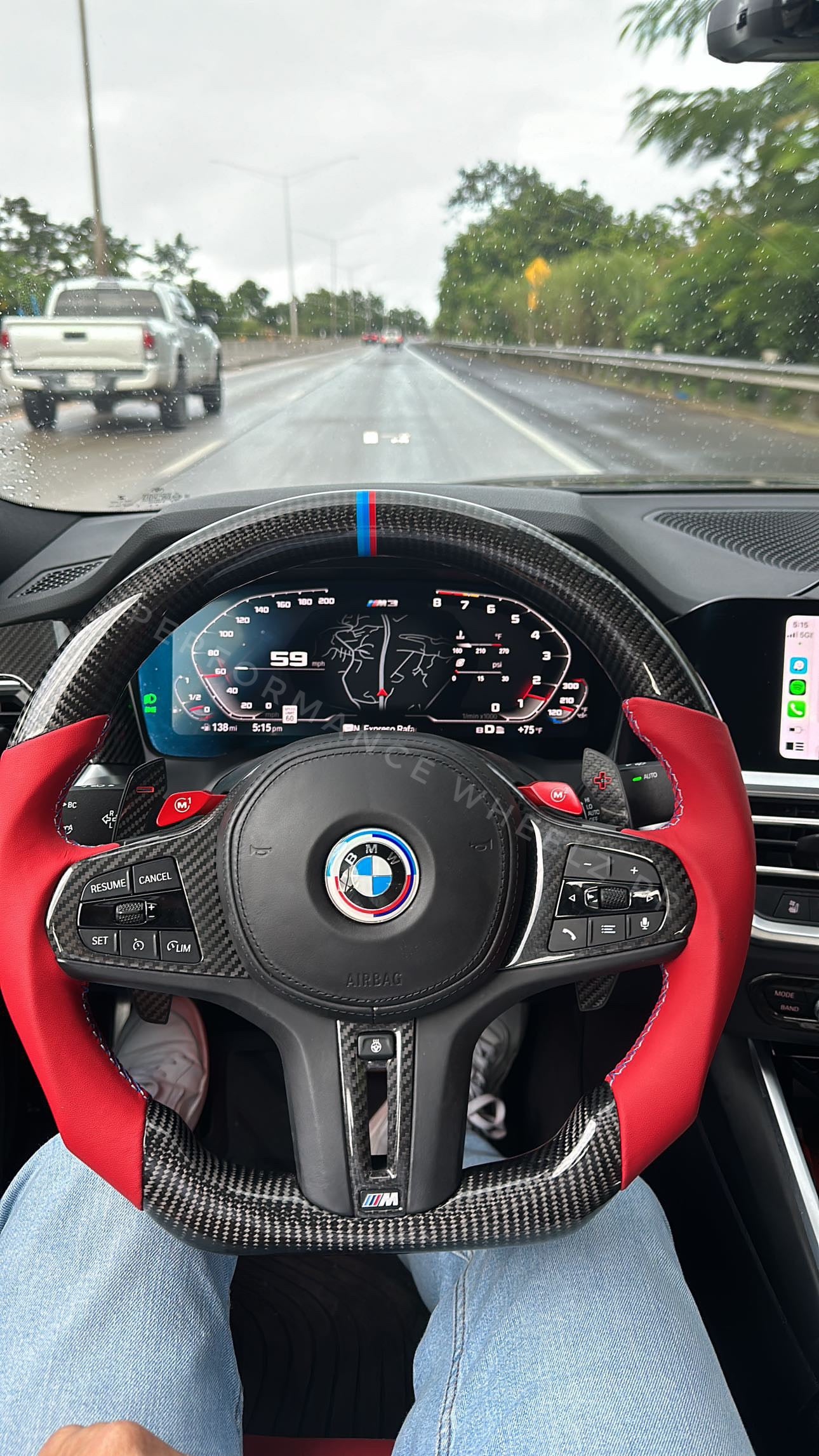 BMW 2021+ M2/M3/M4/M5 Carbon Steering Wheel