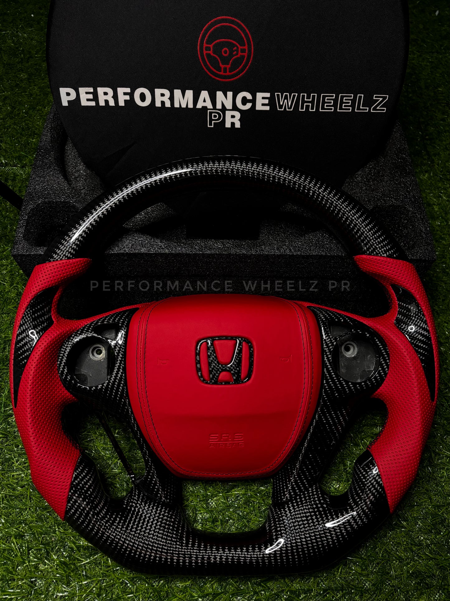 Accord 9th Gen Carbon Steering Wheel