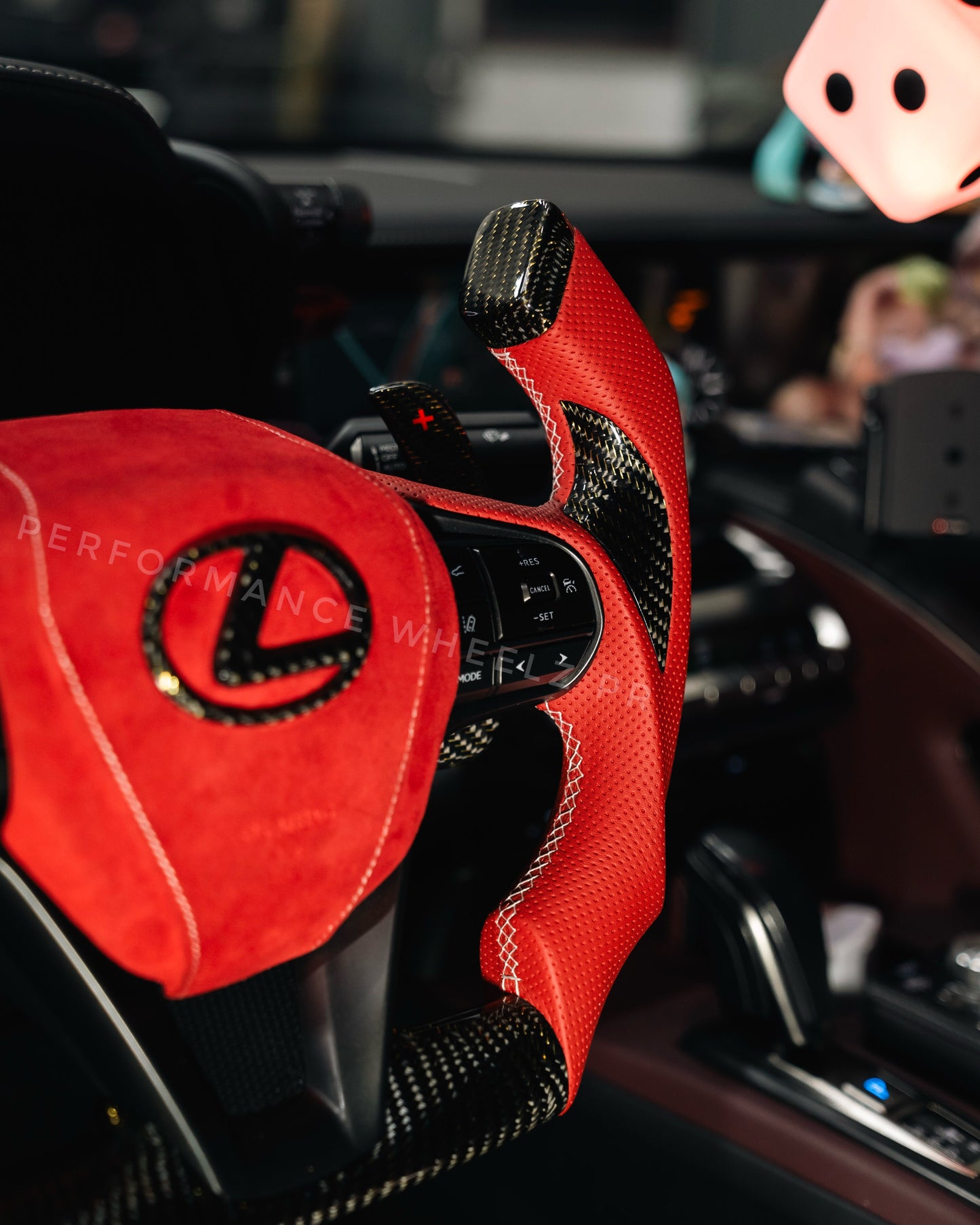 Lexus LC500 Carbon Steering Wheel