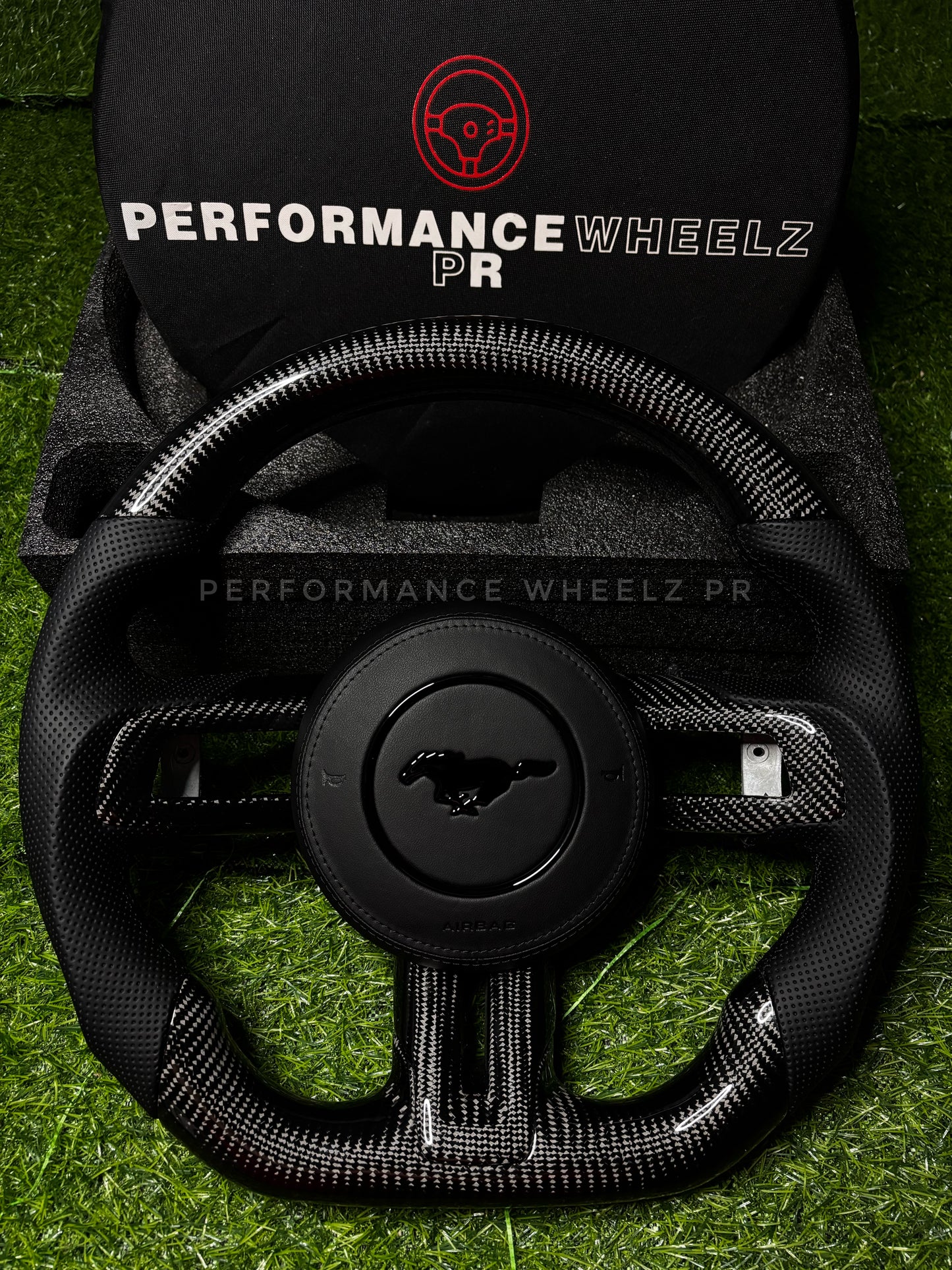 Mustang 2015-2023 Carbon Steering Wheel