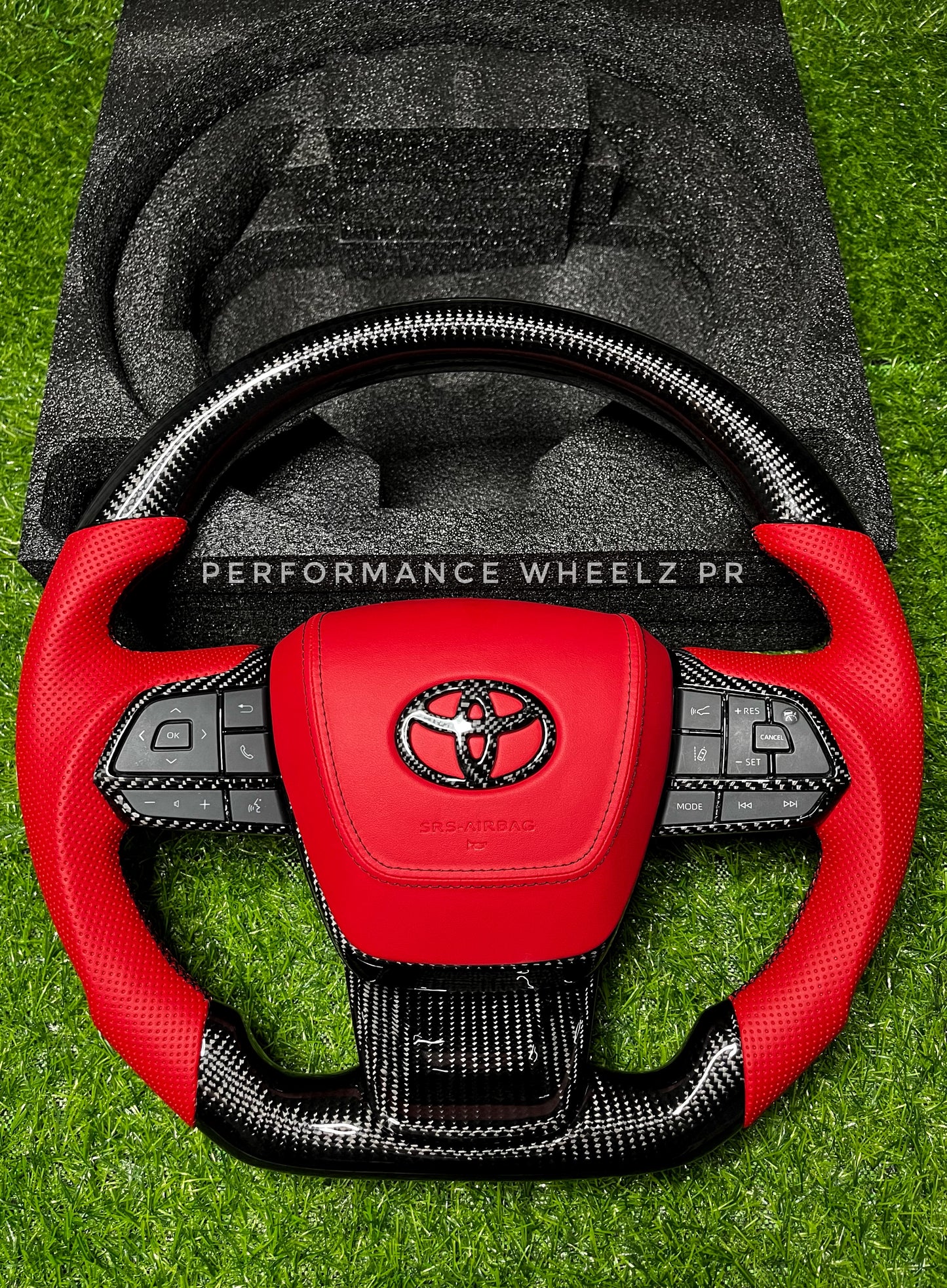 Toyota Highlander 2020-2025 Carbon Steering Wheel