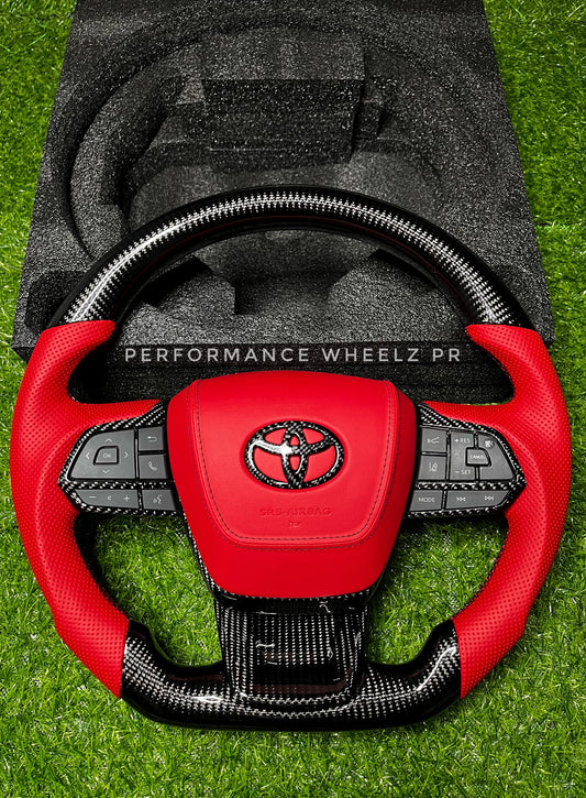 Toyota Highlander 2020-2025 Carbon Steering Wheel