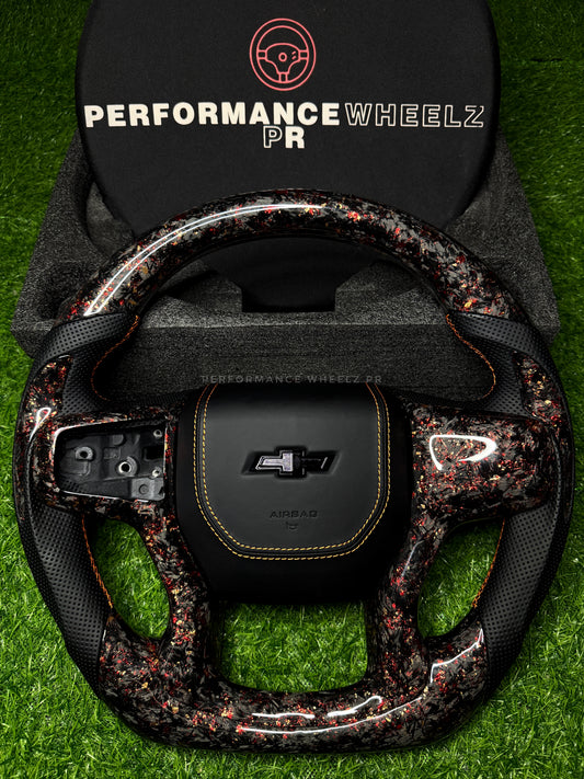 Chevrolet Silverado 2019+ Custom Carbon Steering Wheel