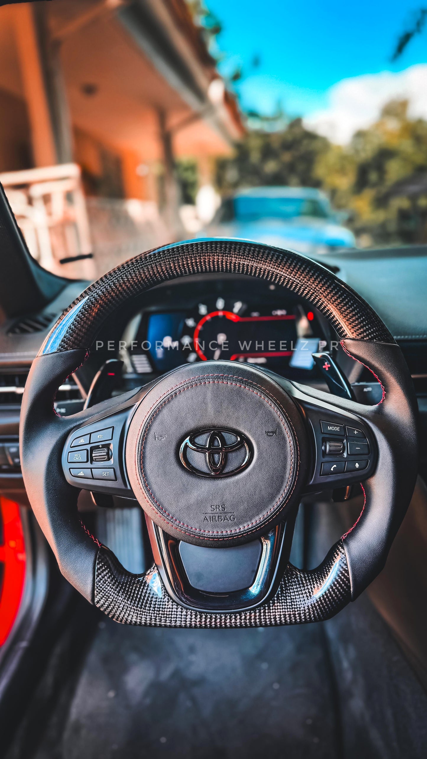Supra MK5 Carbon Steering Wheel