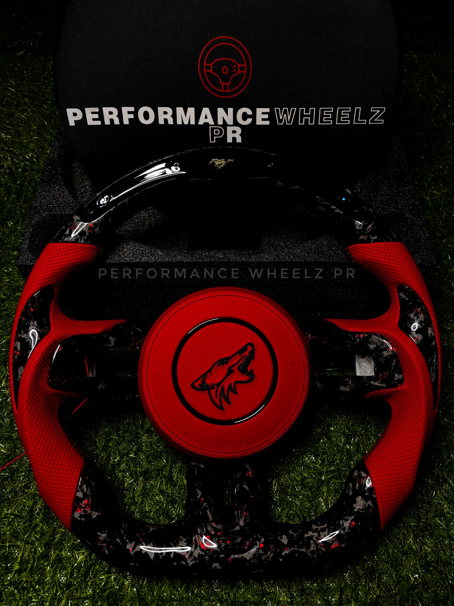 Mustang 2015-2023 Carbon Steering Wheel