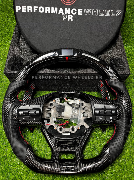 K5 GT 5th Gen Compatible Carbon Fiber Steering Wheel