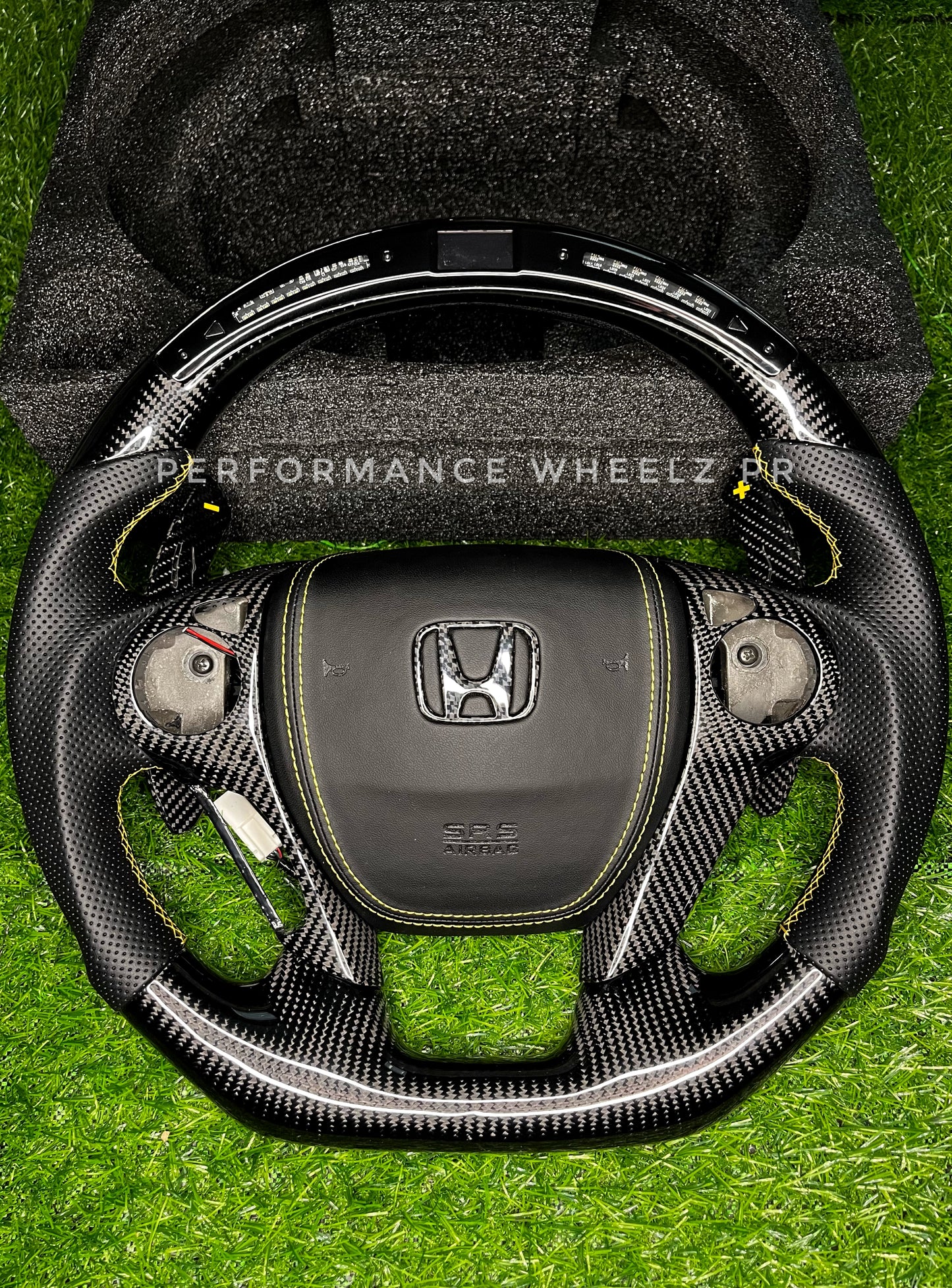 Accord 9th Gen Carbon Steering Wheel