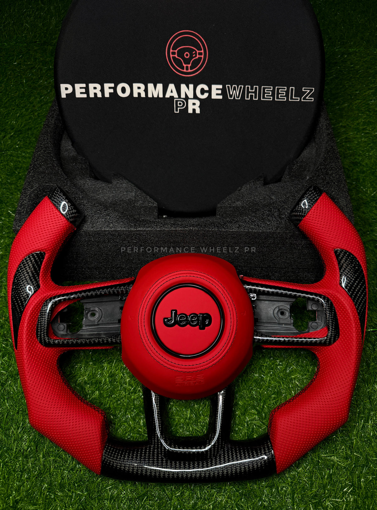 Jeep Wrangler/Rubicon/Gladiator 2018-2026 Carbon Steering Wheel