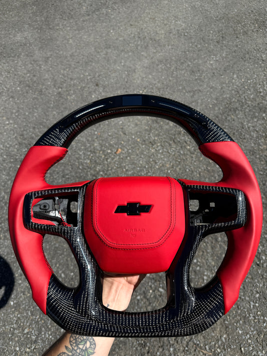 Chevrolet Silverado 2019+ Custom Carbon Steering Wheel