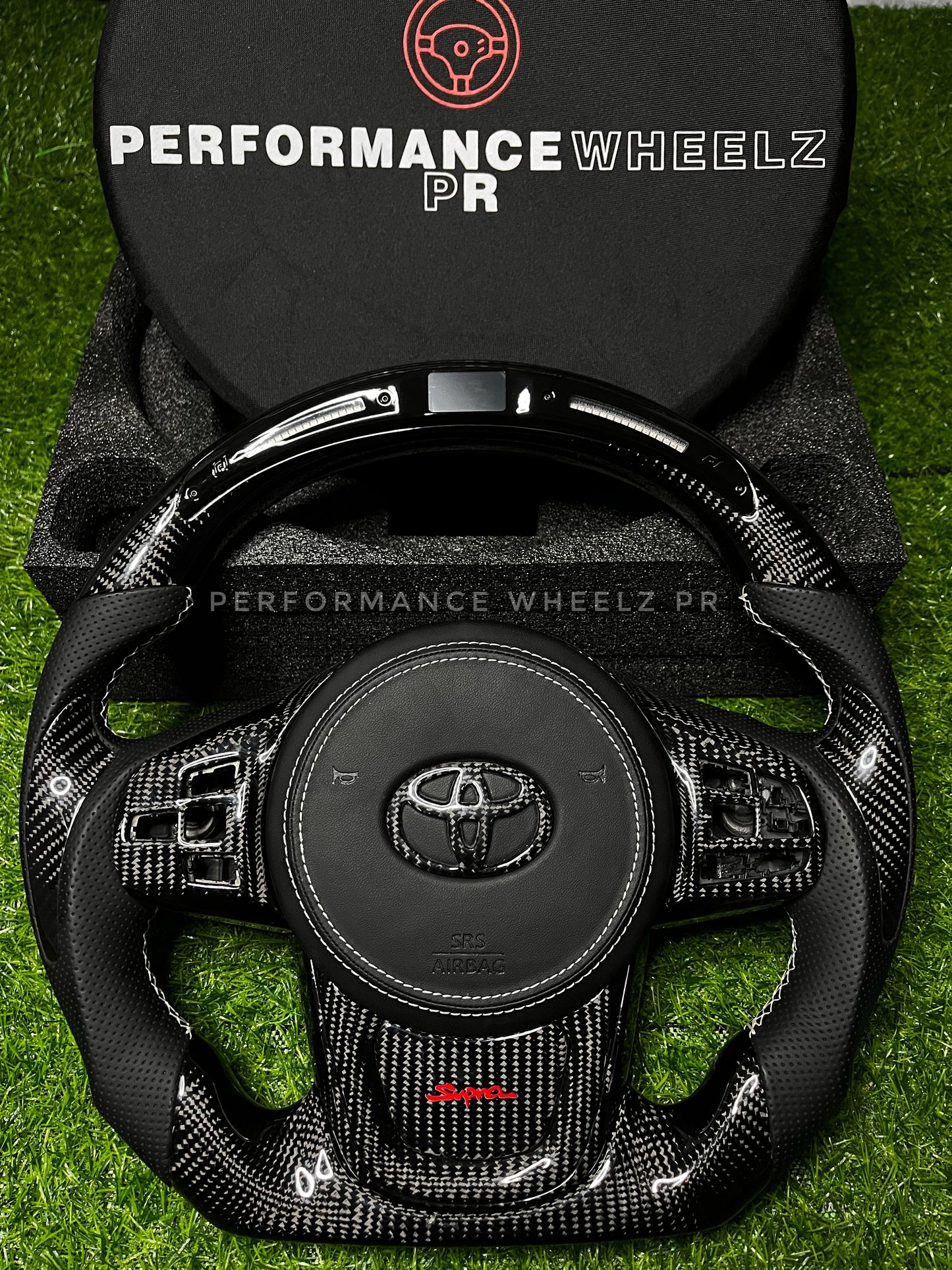 Supra MK5 Carbon Steering Wheel