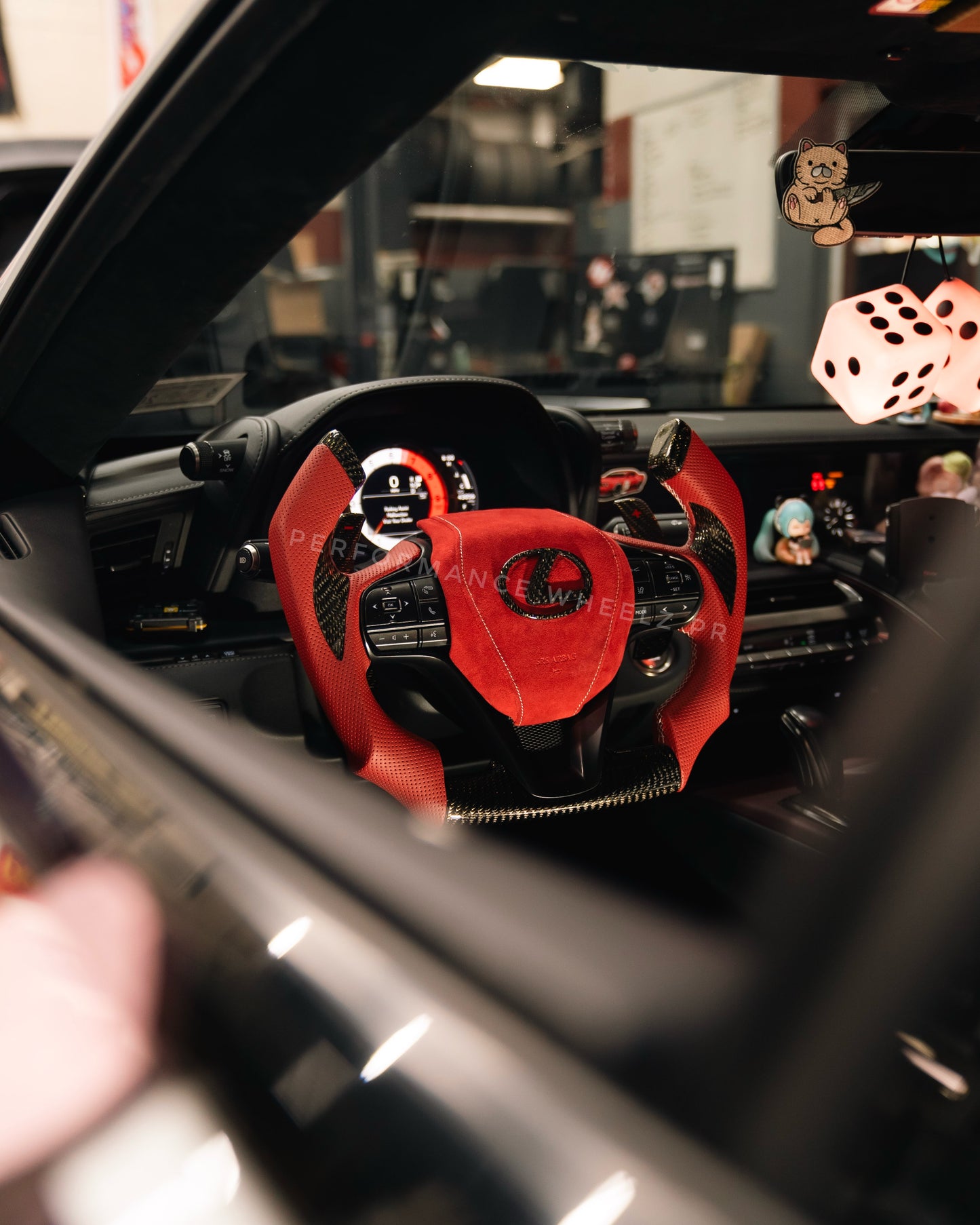 Lexus LC500 Carbon Steering Wheel