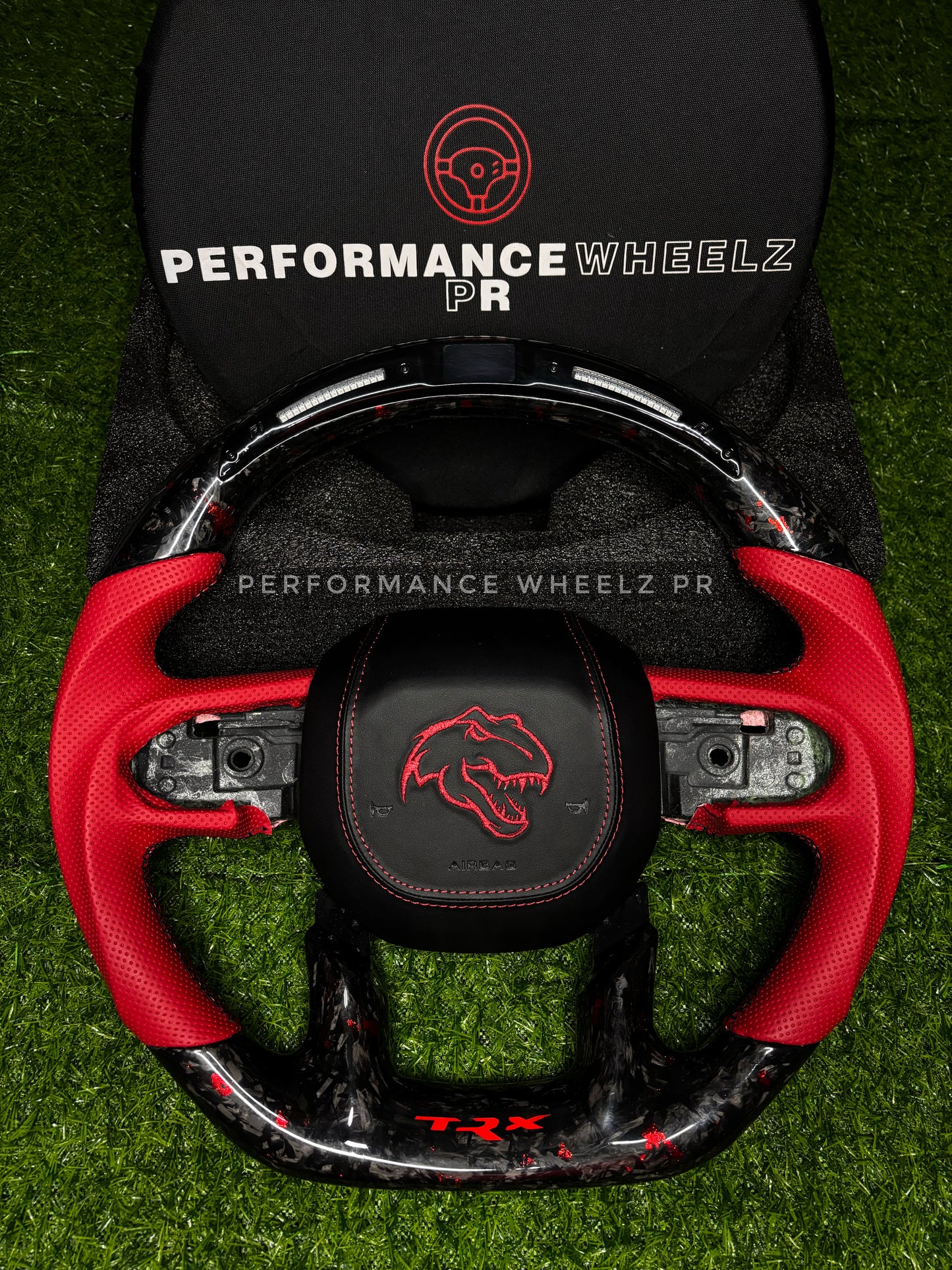 Dodge RAM Carbon Steering Wheel(Rebel, 1500, 2500, TRX, Laramie)