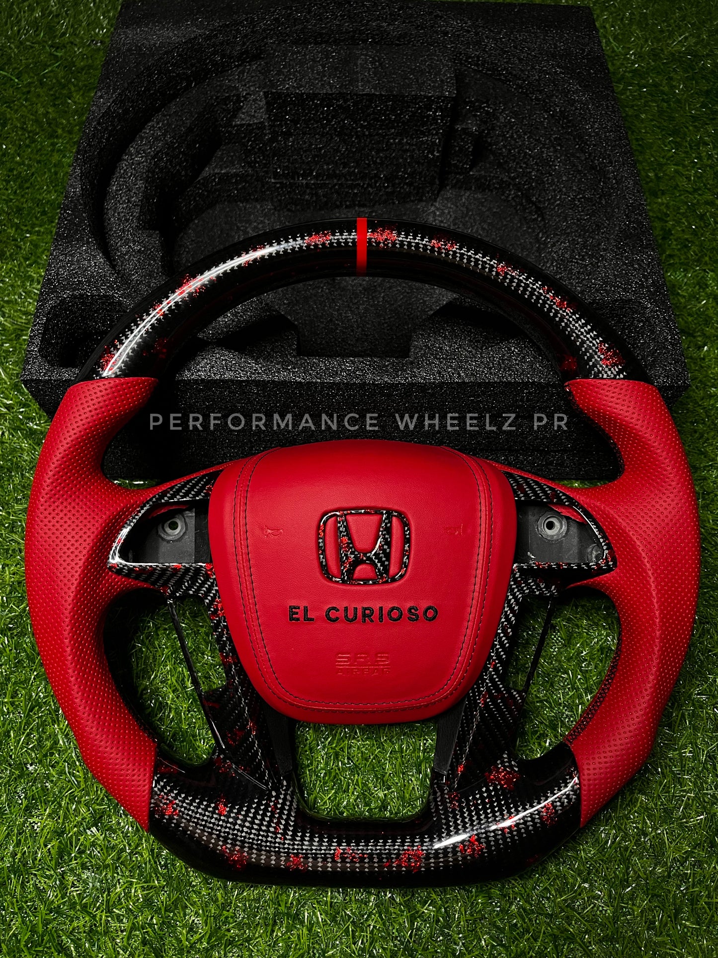 Honda Accord 8th gen(2008-2012) Carbon Steering Wheel