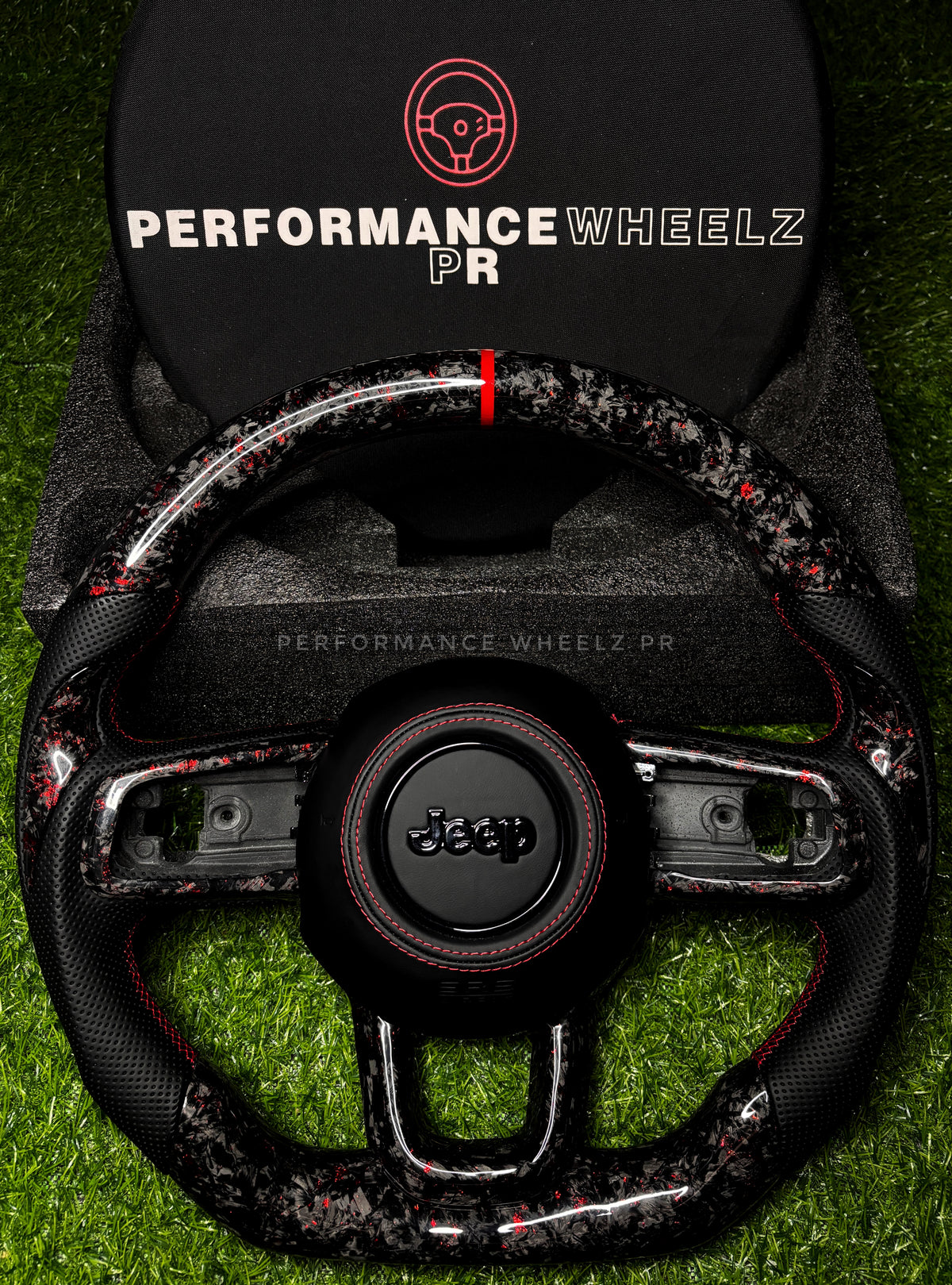 Jeep Wrangler/Rubicon/Gladiator 2018-2026 Carbon Steering Wheel
