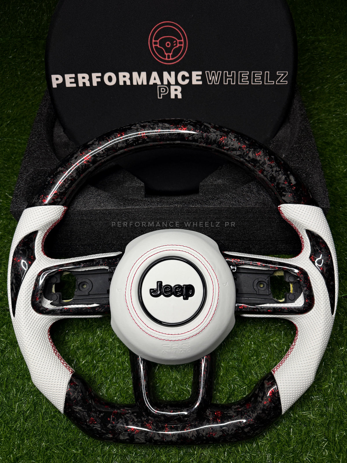 Jeep Wrangler/Rubicon/Gladiator 2018-2026 Carbon Steering Wheel