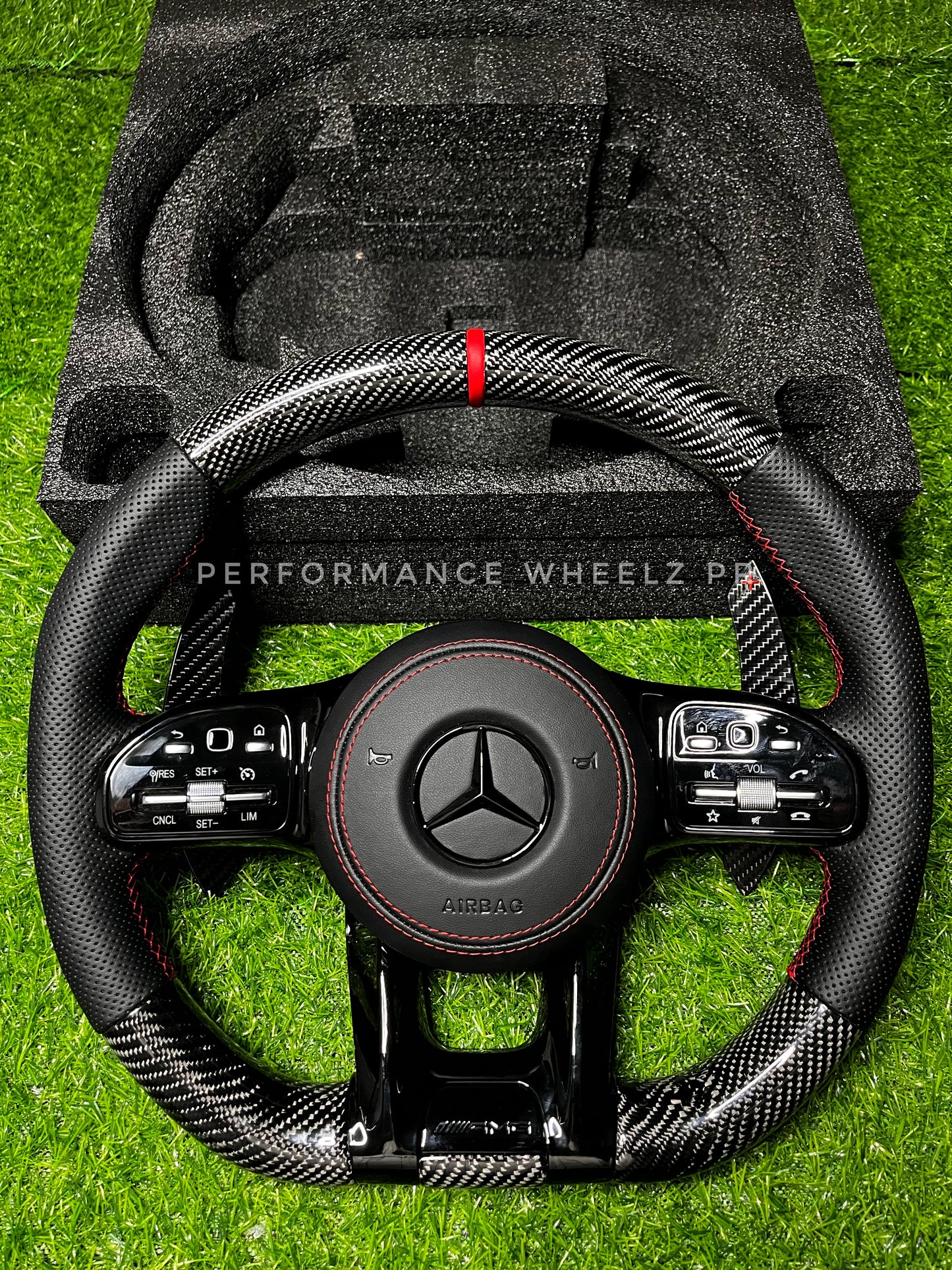 Mercedes AMG Style Carbon Steering Wheel